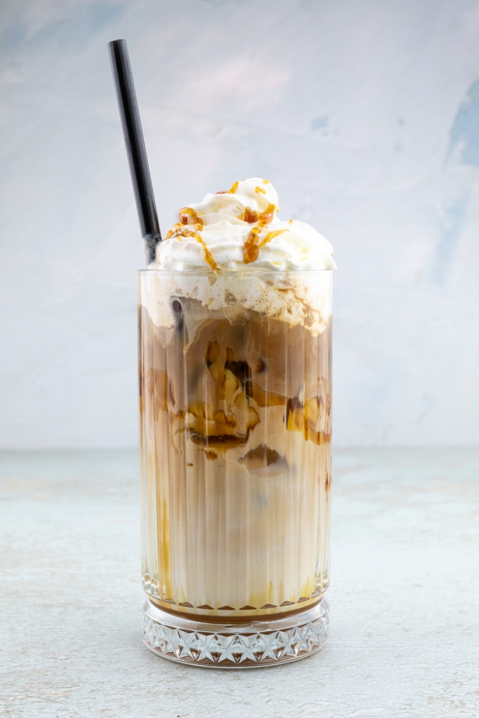 ıce salted caramel latte