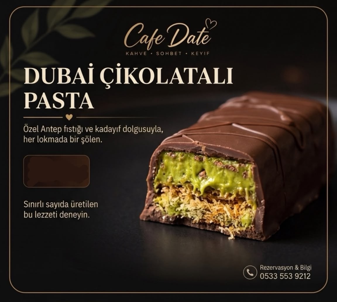 Dubai çikolatalı pasta